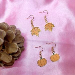 FALL BUNDLE🍁 Pumpkin Spice & Maple Feels Earrings